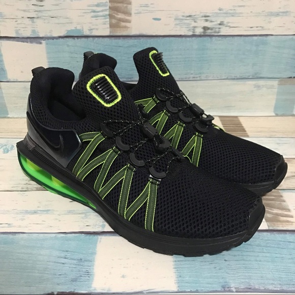 nike shox gravity homme verte